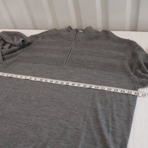 Cutter & Buck Mens Long Sleeve Douglas Big and Tall Half Zip Sweater Size XXL - Picture 6 of 8